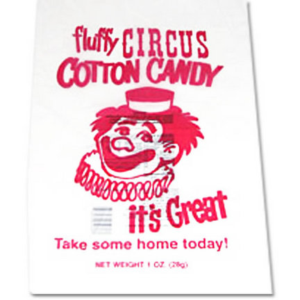 Cotton Candy Bags - 1000 Count