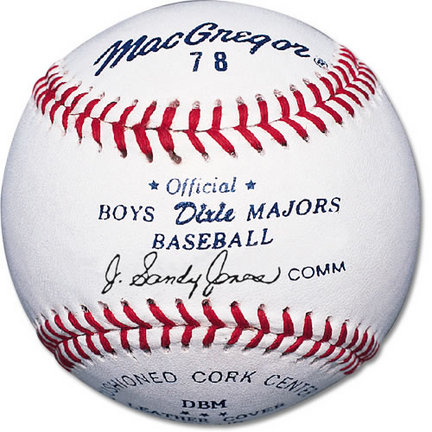 #78 Official Dixie&REG; Boys and Majors Baseballs (1 Dozen)