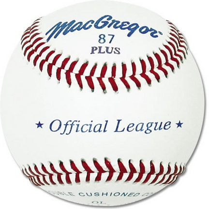 MacGregor&REG; #87OL Official League Baseballs (1 Dozen)