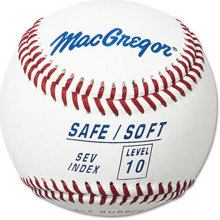 Safe/Soft Level 10 Baseballs - Ages 12 and Up (1 Dozen)