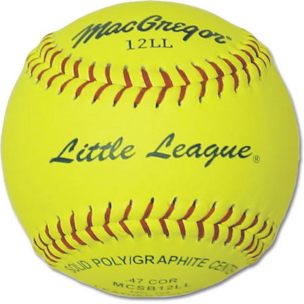 MacGregor&REG; 11'' Little League&REG; Softballs (1 Dozen)