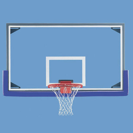Bison Standard 42" x 72" Short Glass Backboard
