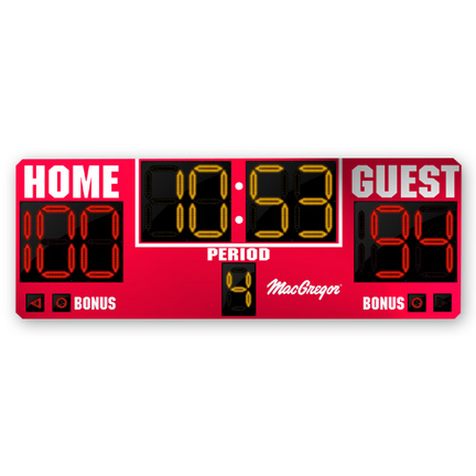 MacGregor&REG; 3' x 8' Basketball Scoreboard