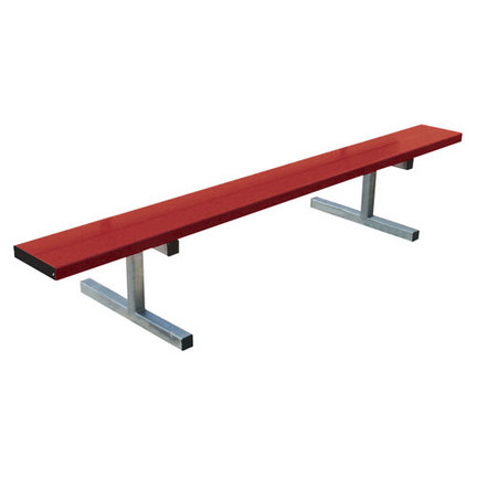 7.5' Powder Coated Portable Bench without Back