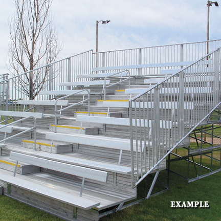 4' x 19' First Class Bleachers