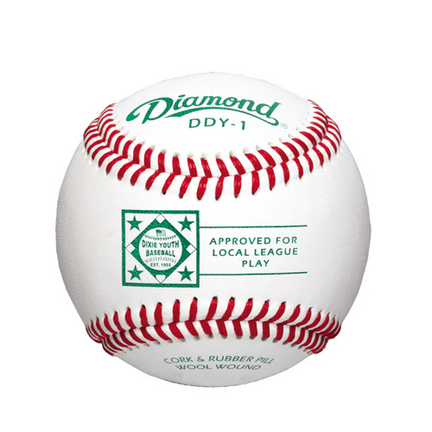 Diamond DDY-1 Dixie League Baseballs - 1 Dozen