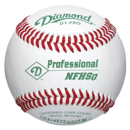 Diamond D1-PRONFHS Professional Baseballs - 1 Dozen