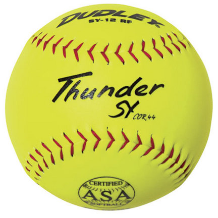 Dudley SY12RF ASA 12'' Softballs (1 Dozen)