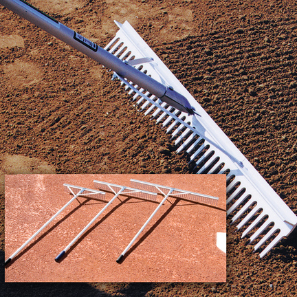 36" Aluminum Field Rake