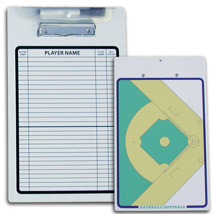 Double Sided Baseball Coach's Board