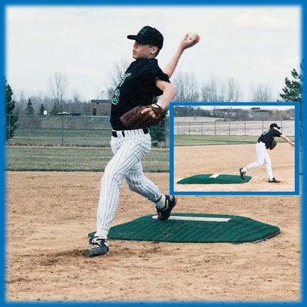 Youth League Baseball Pitching Mound