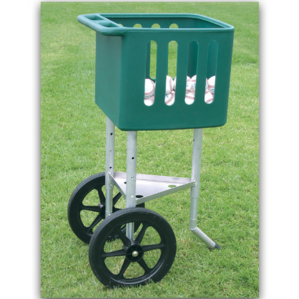 Adjustable Field Ball Cart with Large Volume Ball Hopper