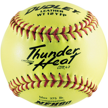 Dudley Thunder Heat Softballs - 1 Dozen