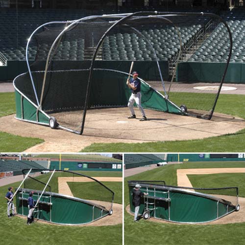Big Bubba Pro Portable Baseball Batting Cage