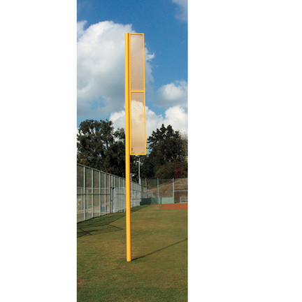 15' Above Ground Foul Ball Poles - 1 Pair