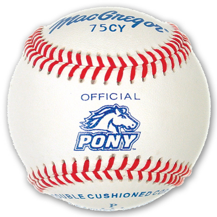 #75CY Official Pony League Youth Baseballs (1 Dozen)