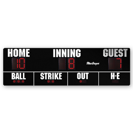 MacGregor&REG; 6' x 16' Baseball Scoreboard