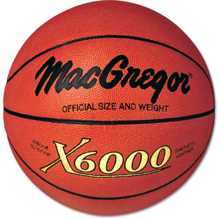 MacGregor&REG; X-6000 Synthetic Basketball