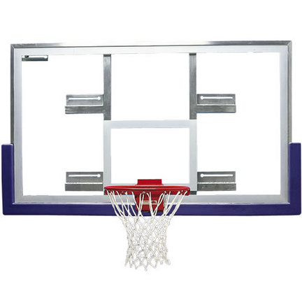 Bison 48'' x 72'' Conversion Glass Backboard 