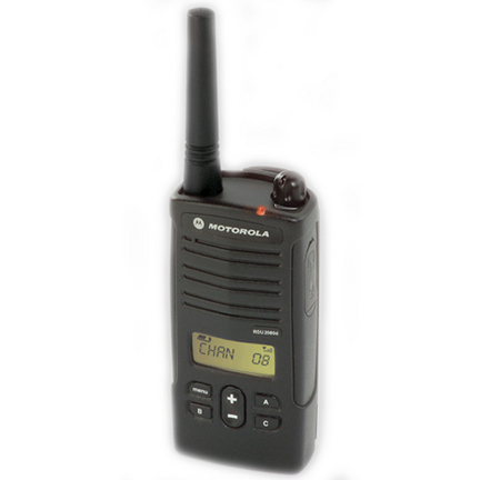 Motorola® RDU2080D On-Site Two Way Radio