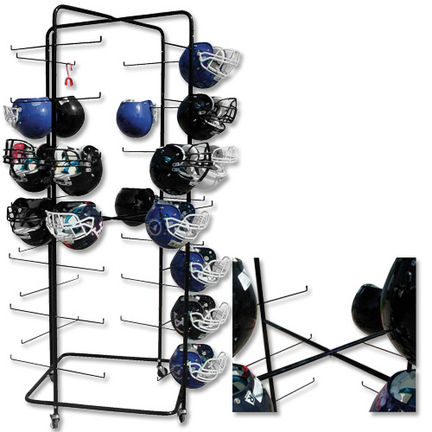 Portable Helmet Rack