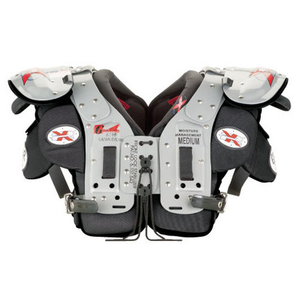 X-19F Low Profile Flat Shoulder Pad (Quarterback / Defensive Back / Running Back / Wide Receiver)