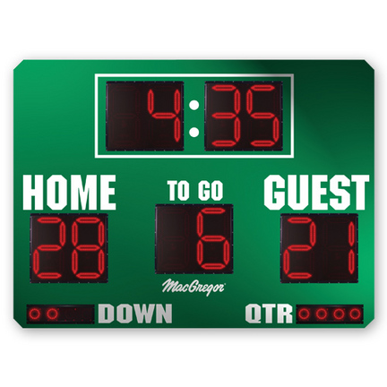 MacGregor&REG; 6' x 8' Football Scoreboard