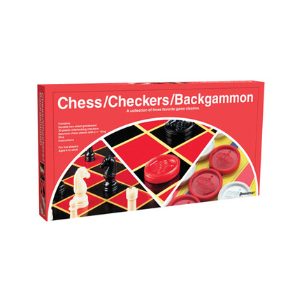 Chess / Checkers / Backgammon Set