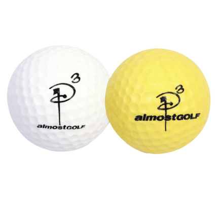 almostGOLF&trade; Practice Ball Pack - 3 Dozen