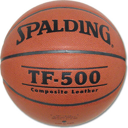 TF-500 Men's Composite Leather Basketball from Spalding