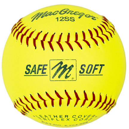 MacGregor&REG; 12'' Safe/Soft Training Softballs (1 Dozen)