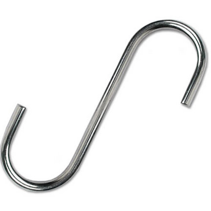 2 1/2'' Plated Steel S-Hooks (Package of 100)