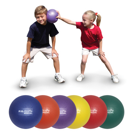 Color My Class&REG; 8" P.G. Sof's&trade; Playground Balls (Set of 6)