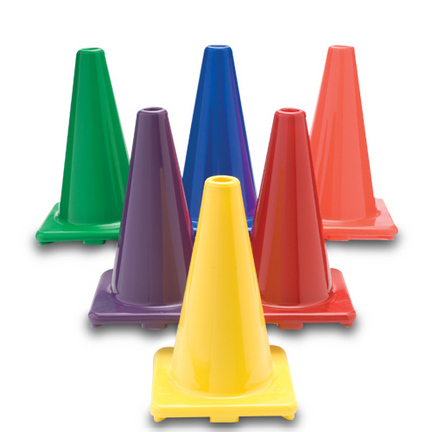 Color My Class&REG; 18'' Game Cones (Set of 6)