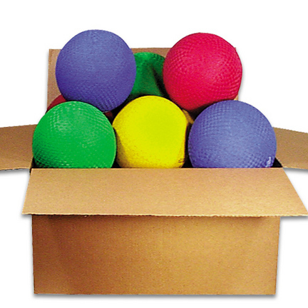 48 Ball 8.5" Rainbow Playground Ball Pack