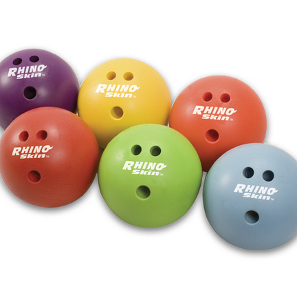 Rhino Skin&REG; Coated Foam Bowling Balls (Set of 6)