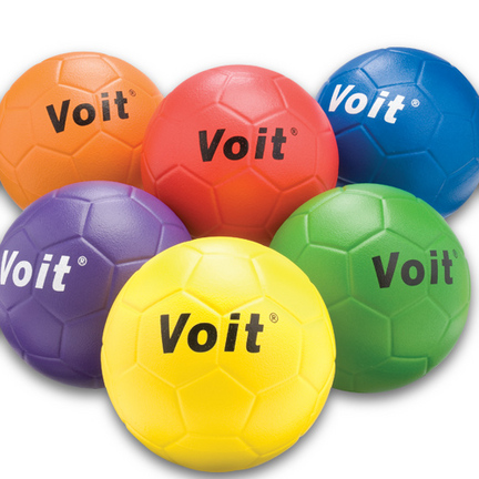Voit Coated Foam Size 4 Soccer Ball (Set of 6)