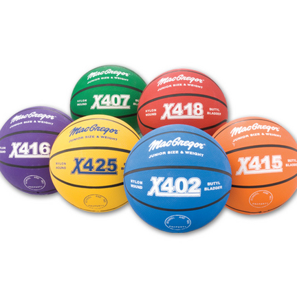 MacGregor&REG; Multicolor Junior Size Basketball