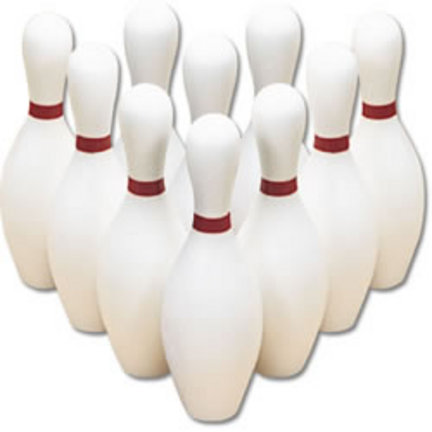 Replacement Set of Bowling Pins