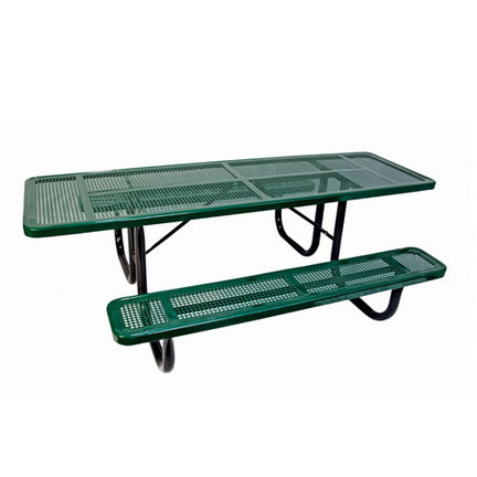 8' Two Sided H-D ADA Perforated Table