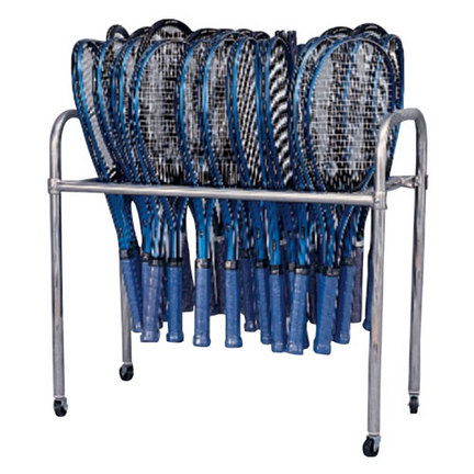 Galvanized Steel Racquet Cart