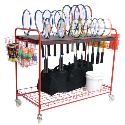 Racquet Storage Cart