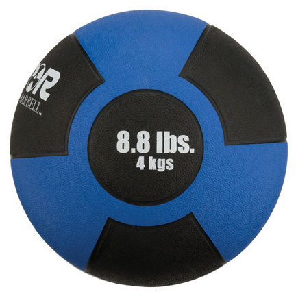 8.8 lb. / 4 Kg Reactor Rubber Medicine Ball (Royal)