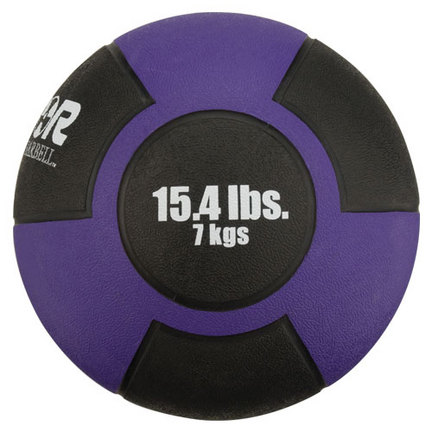 15.4 lb. / 7 Kg Reactor Rubber Medicine Ball (Purple)