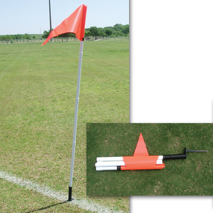 Segmented Soccer Corner Flags (Set of 4)