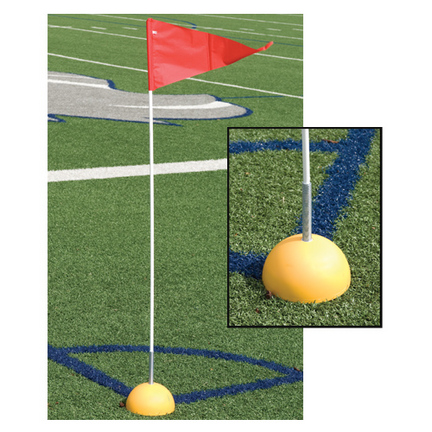 Spring Loaded Corner Flags - Set of 4