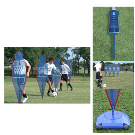 The Soccer Wall&trade; Training Aid with Weighted Bases