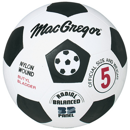 MacGregor&REG; Rubber Size 3 Soccer Ball