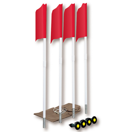 Basic Four Corner Flag Set from Markers Inc.