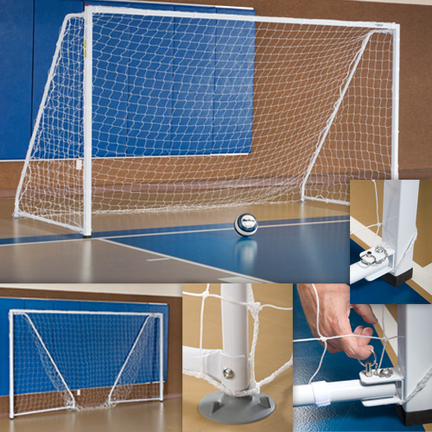 Portable Indoor Foldable Soccer Goal (1 Pair)